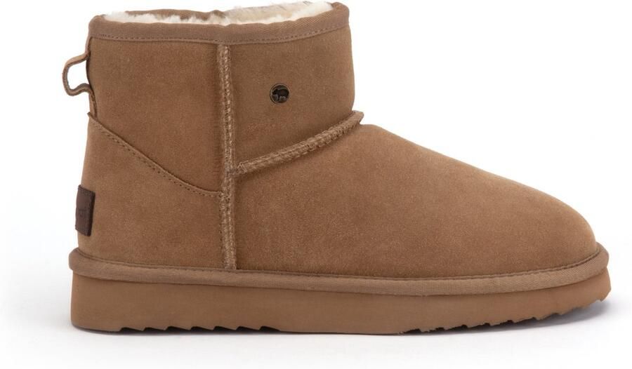 Warmbat Wallaby Suede Boot Dames Laarzen Beige