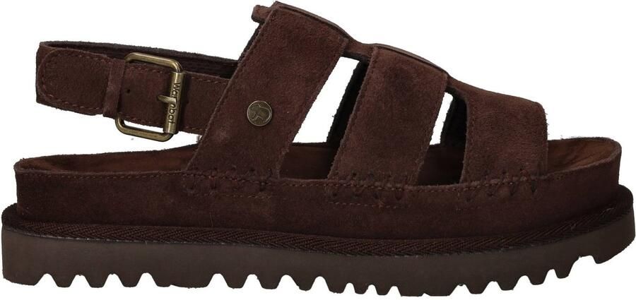 Warmbat Wenlock Sandalen Dames Bruin