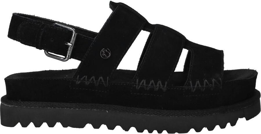 Warmbat Wenlock Sandalen Dames Zwart