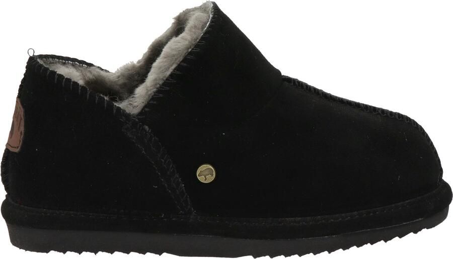 Warmbat Australia Willow suède pantoffels zwart kids Jongens Meisjes Suede 33 - Foto 3