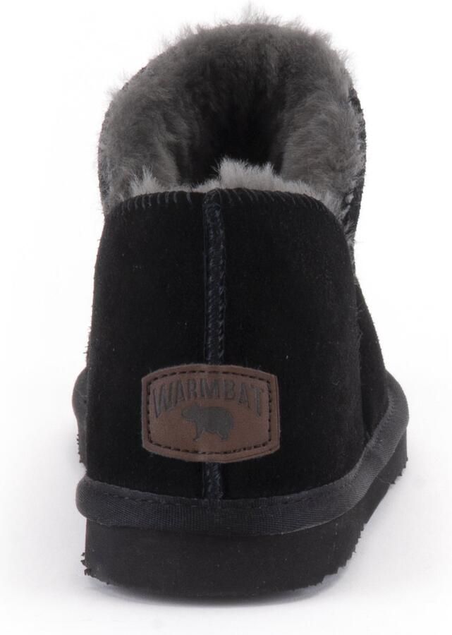 Warmbat Australia Willow suède pantoffels zwart kids Jongens Meisjes Suede 33 - Foto 7
