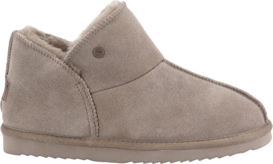 Warmbat Willow Pantoffel Dames wollen pantoffel Moss