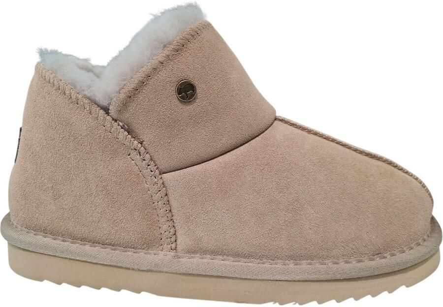 WARMBAT Pantoffels Dames Willow Suède Beige