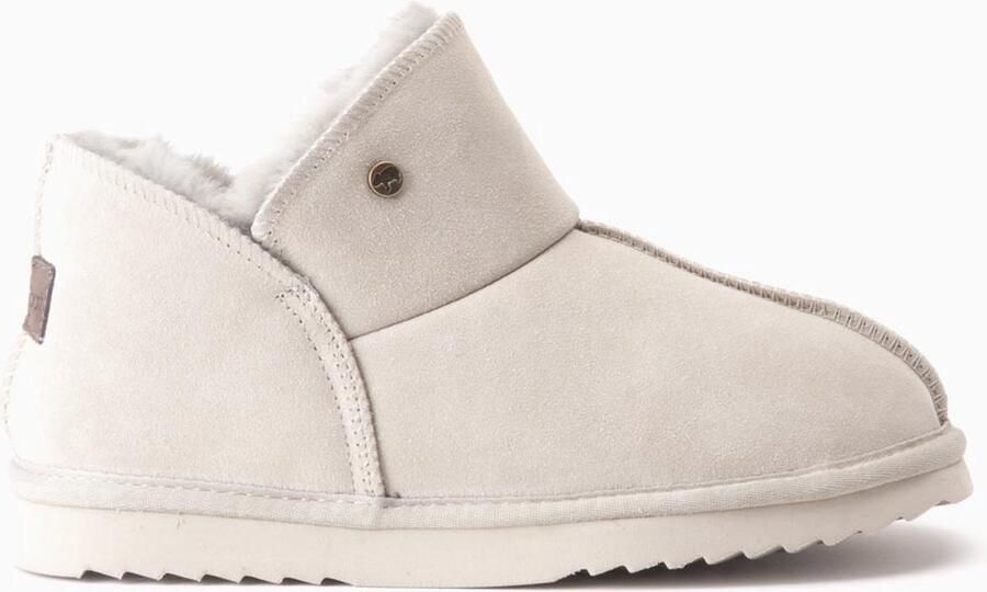 Warmbat Willow Suede Cement Dames Pantoffels WLW321083 - Foto 2