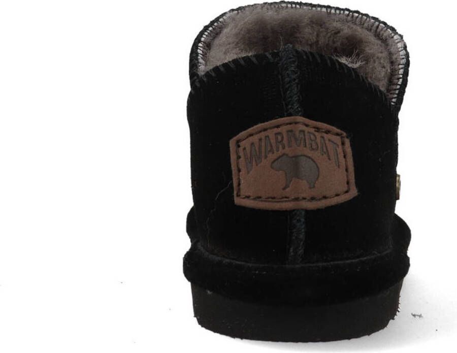 Warmbat Australia Willow suède pantoffels zwart kids Jongens Meisjes Suede 33 - Foto 2