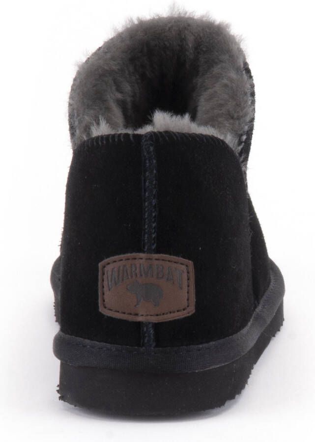 Warmbat Australia Willow suède pantoffels zwart kids Jongens Meisjes Suede 33 - Foto 3