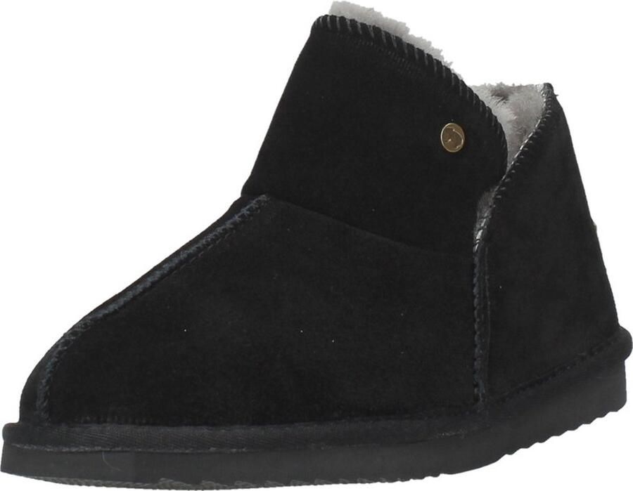 Warmbat Australia Willow suède pantoffels zwart kids Jongens Meisjes Suede 33 - Foto 4