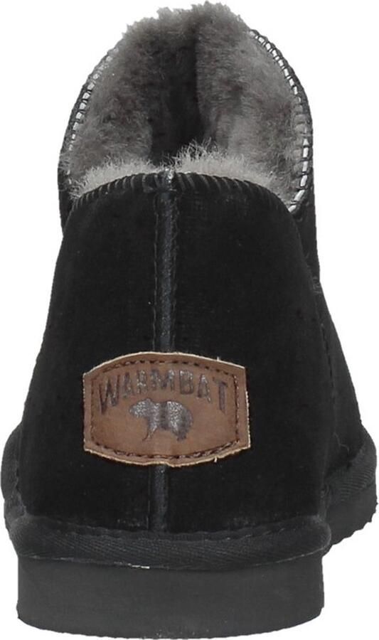 Warmbat Australia Willow suède pantoffels zwart kids Jongens Meisjes Suede 33 - Foto 8