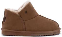 Warmbat Willow Suede Dames Sloffen Beige