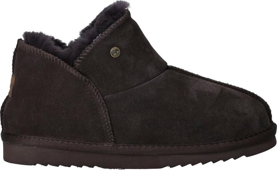 WARMBAT Pantoffels Dames Willow Suède Bruin