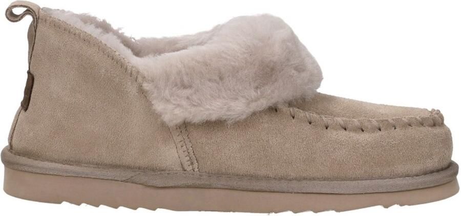 Warmbat Wiluna Pantoffels Dicht Taupe