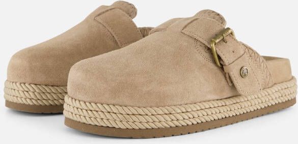 Warmbat Warrego Slippers beige Suede Dames