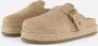 Warmbat Warrego Slippers beige Suede Dames - Thumbnail 1