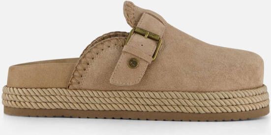 Warmbat Warrego Slippers beige Suede Dames
