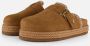 Warmbat Warrego Slippers cognac Suede Dames - Thumbnail 2