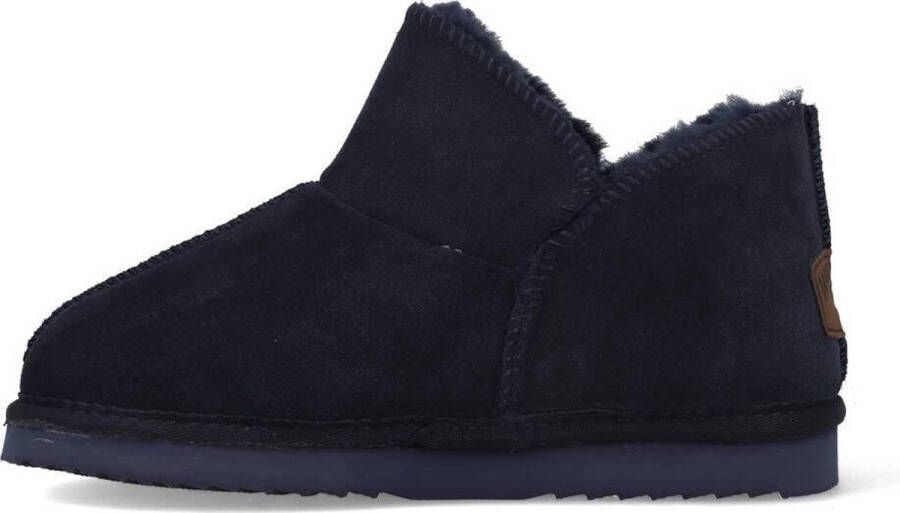 Warmbat Willow Women Suede Dames Sloffen Donkerblauw