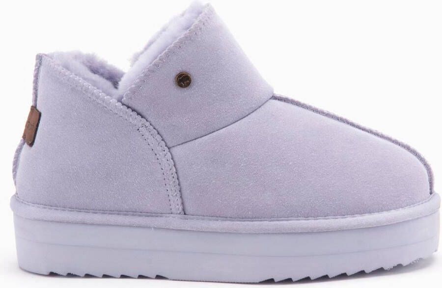 Warmbat Willow dames slipper paars