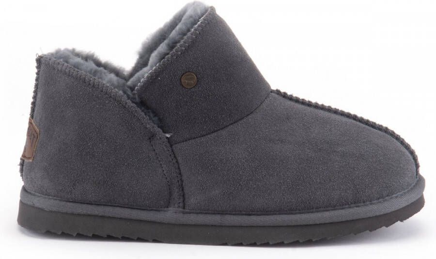 Warmbat Willow Dames Sloffen Dark Grey