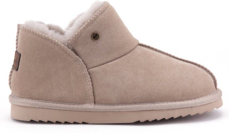 Warmbat Pantoffels Willow WLW321058 Taupe Grijs