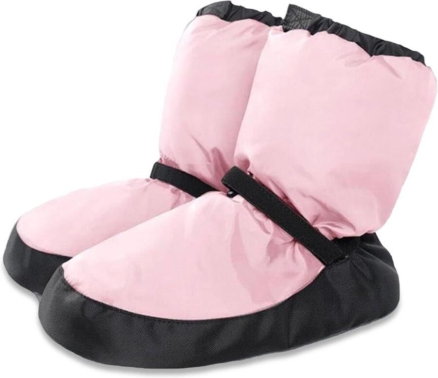 Warme Balletschoenen Meisjes Zachte Zool & Waterdicht Verstelbare Band voor Winter Dansles