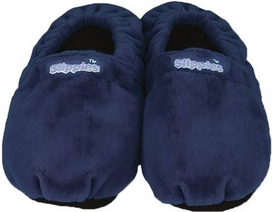 Warmies Slippies (41-45) donker blauw 1 Paar
