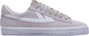 Warrior Dime Suede Sneaker Middengrijs Wit