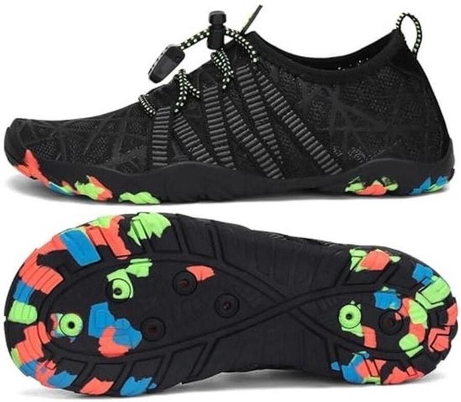 Waterdichte Aqua Schoenen Voor Kinderen Ade d Antislip Strandschoenen Zwart