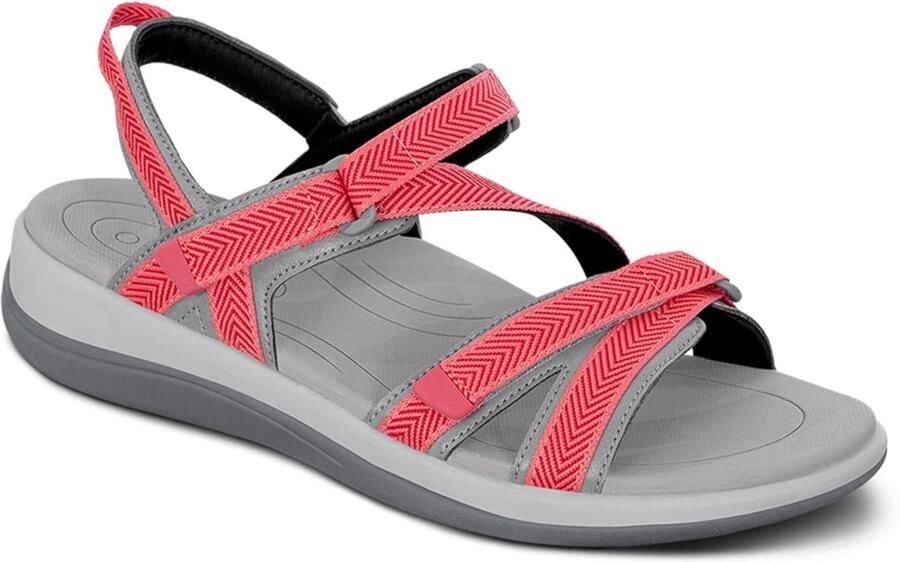 Watersandalen Dames Sandalen Dames Zwemmen en Water Waterbestendig Materiaal Niet gespecificeerd Rood