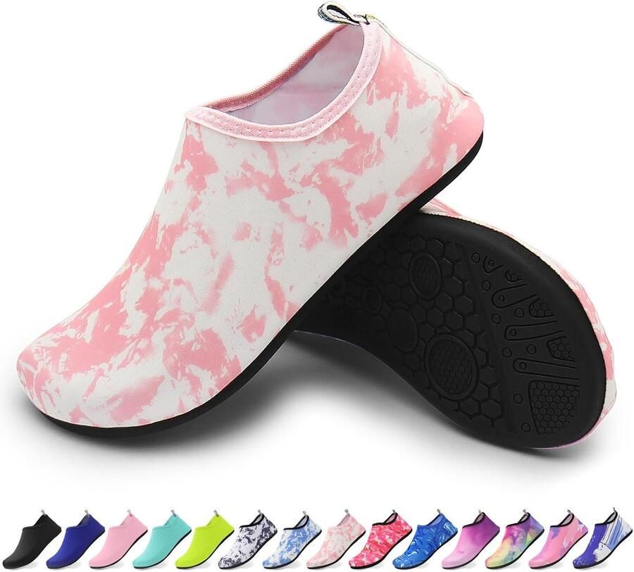 Waterschoenen antislip voor zwembad zee surfen watersport ultralicht en sneldrogend