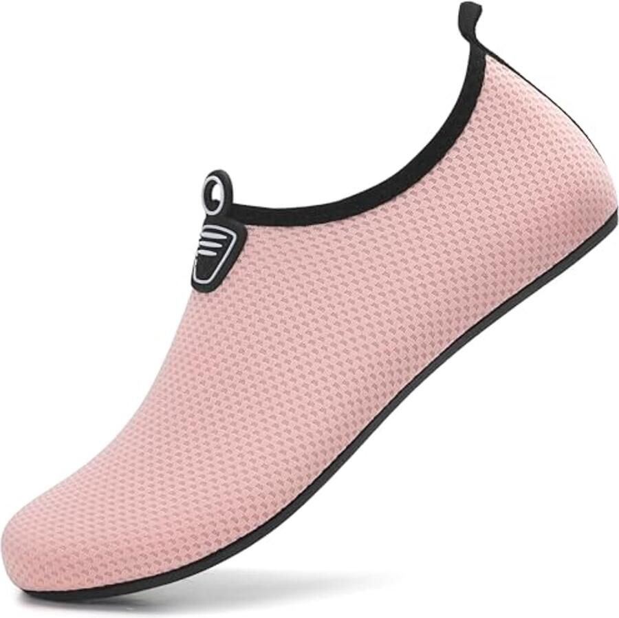 Waterschoenen Aquaschoenen Strandschoenen Wateractiviteiten Strand Sneldrogend Antislip Platte Hiel Blauw