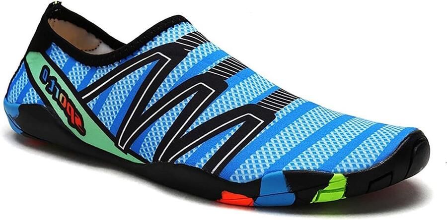 Waterschoenen Zwemschoenen Aqua Sokken Strand en Zwem Sneldrogend Ade d 44 EU Blauw