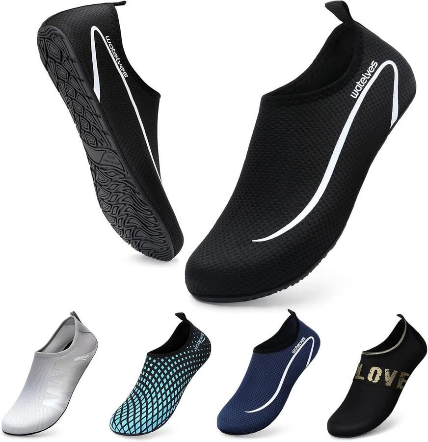 Waterschoenen Duikschoenen Badschoenen Antislip Superlicht Snel Drogen Surfen Strand Zwembad Uniseks（Linie ShopVlot
