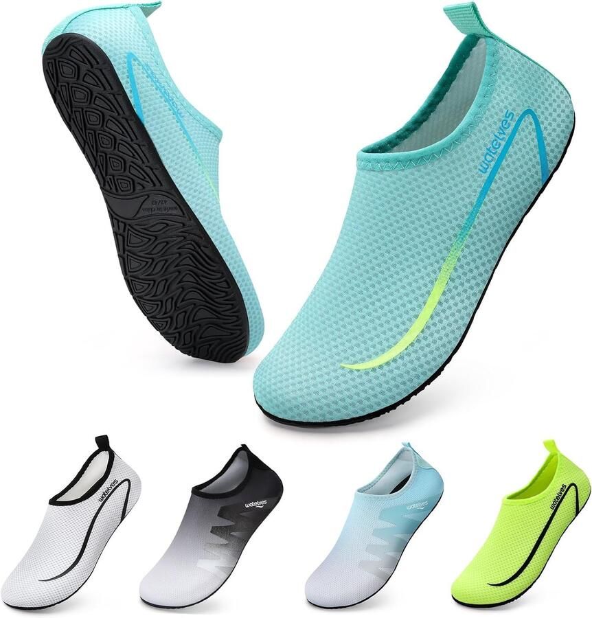 Waterschoenen Hemelsblauw 40 41 EU Antislip Superlicht en Snel Drogen Voor en