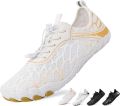 Waterschoenen Strandschoenen Surfschoenen Badschoenen 36-46EU - Wit/Goud