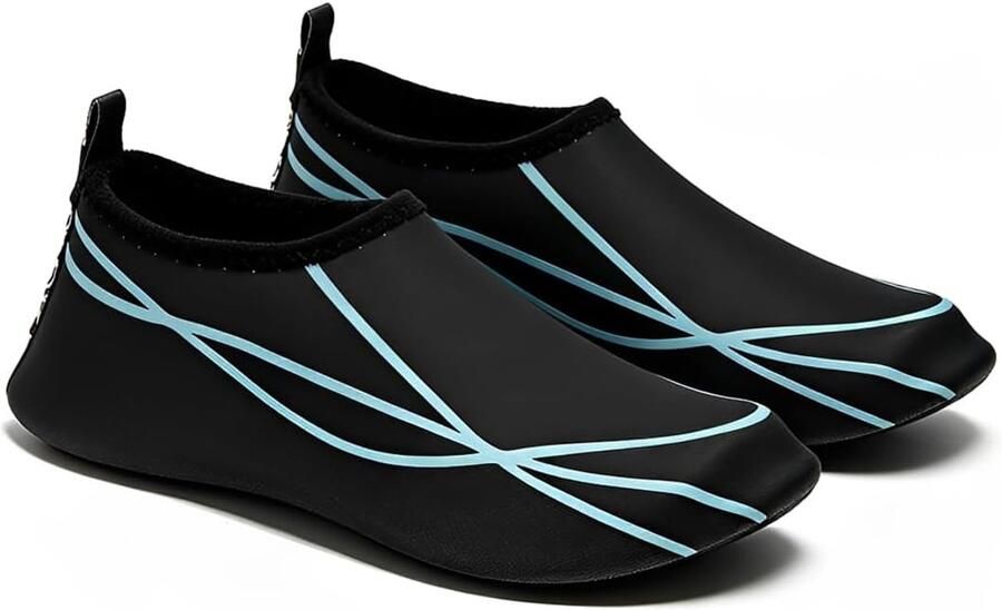 Waterschoenen zwart groen waterschoenen blote voeten sneldrogend antislip EU voor zee strand snorkelen