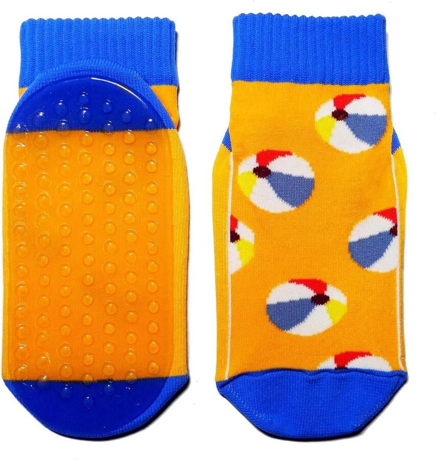 Waterschoenen Kinderen Zwem- en Strandsokken Veilig Strandplezier Antislip ABS Coating Unisex Maat Meerdere Designs