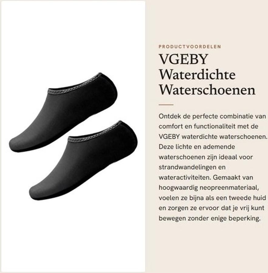 Waterschoenen Lichtgewicht Neopreen Antislip Comfortabel Unisex Ade d Materiaal Zwemschoenen