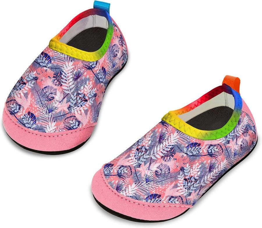 Waterschoenen sneldrogende aquaschoenen antislip blote voeten schoen voor kinderen strand en zwembad