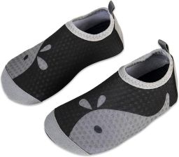 Waterschoenen strandschoenen voor en zwemschoenen blotevoetenschoenen antislip surfschoenen sportschoenen Kleine walvis donkergrijs