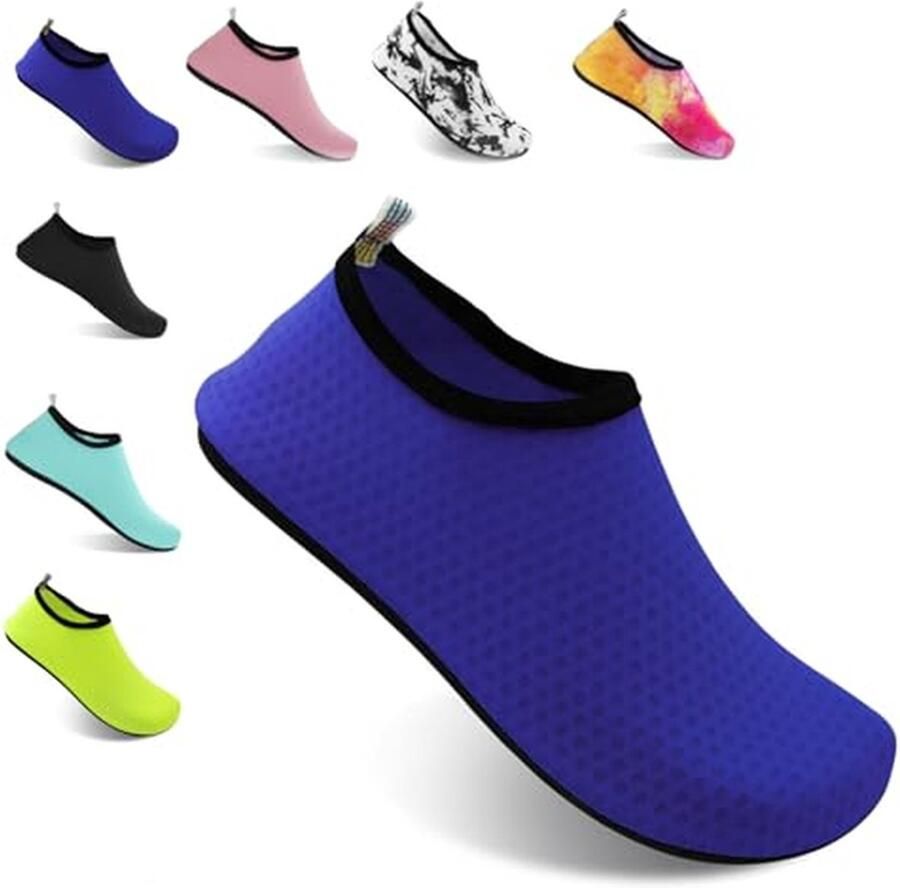 Waterschoenen Strandschoenen Wateractiviteiten Ade d en Sneldrogend Unisex Blauw