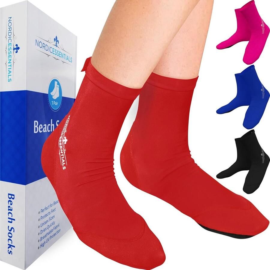 Waterschoenen Strandsokken Zand Spelen Comfortabel 1 Paar Blauw