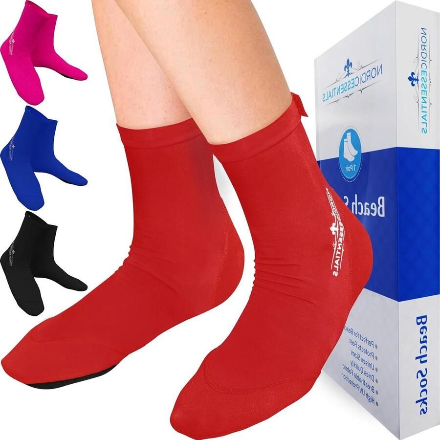 Waterschoenen Strandsokken Zand Spelen Ade d Materiaal 1 Paar Blauw