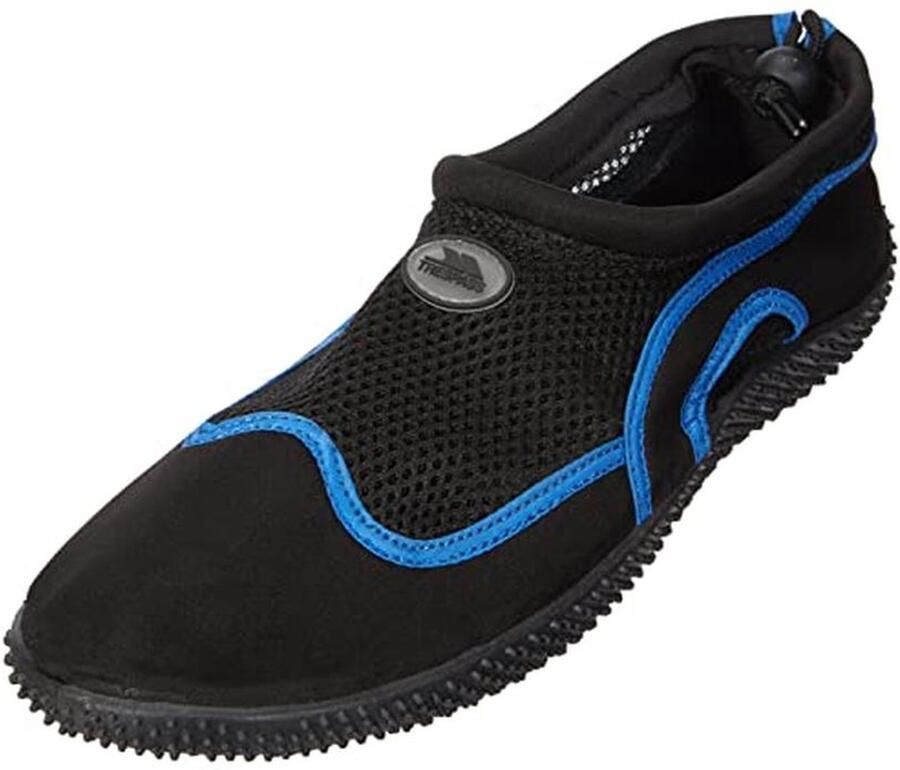 Waterschoenen Volwassenen Unisex Aqua Schoenen Water Activiteiten Antislip Zool 40 EU Zwart Blauw
