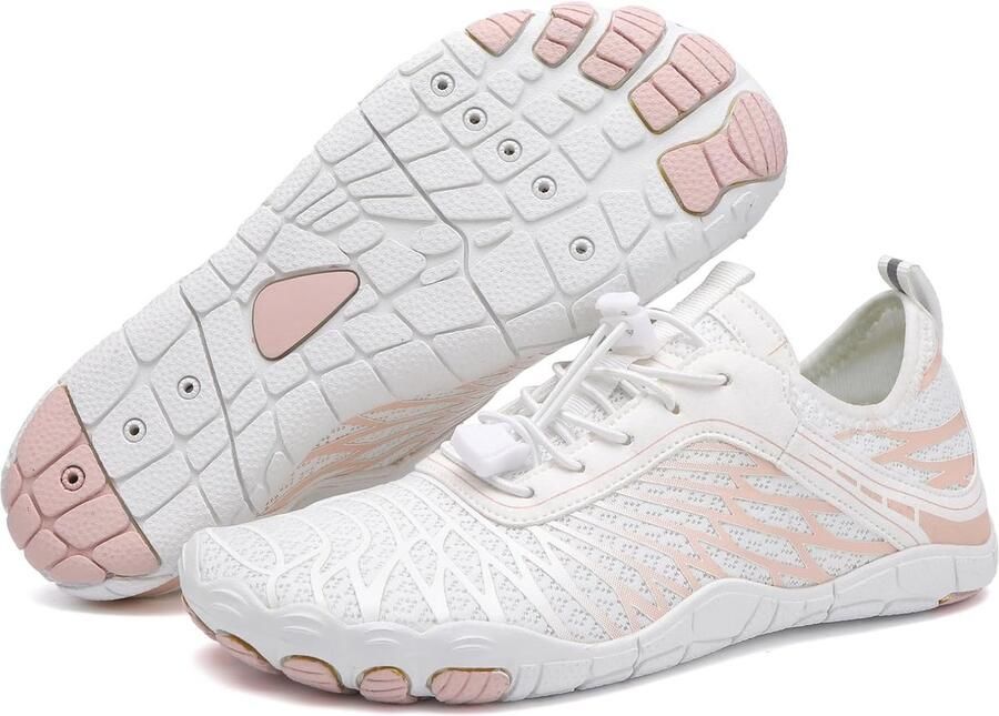 Waterschoenen voor dames duurzaam outdoor strand aqua zwemmen anti-slip blote voetschoenen sneldrogend lichtgewicht water voor strand duiken surfen wandelen moeras