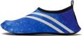 Waterschoenen voor en snel drogende zwemsokken zwembadschoenen strandschoenen indoor fitnessschoenen yogaschoenen stille antislipschoenen geschikt voor strand buitenzwem surfen en yoga - Blauw