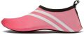 Waterschoenen voor en snel drogende zwemsokken zwembadschoenen strandschoenen indoor fitnessschoenen yogaschoenen stille antislipschoenen geschikt voor strand buitenzwem surfen en yoga - Roze