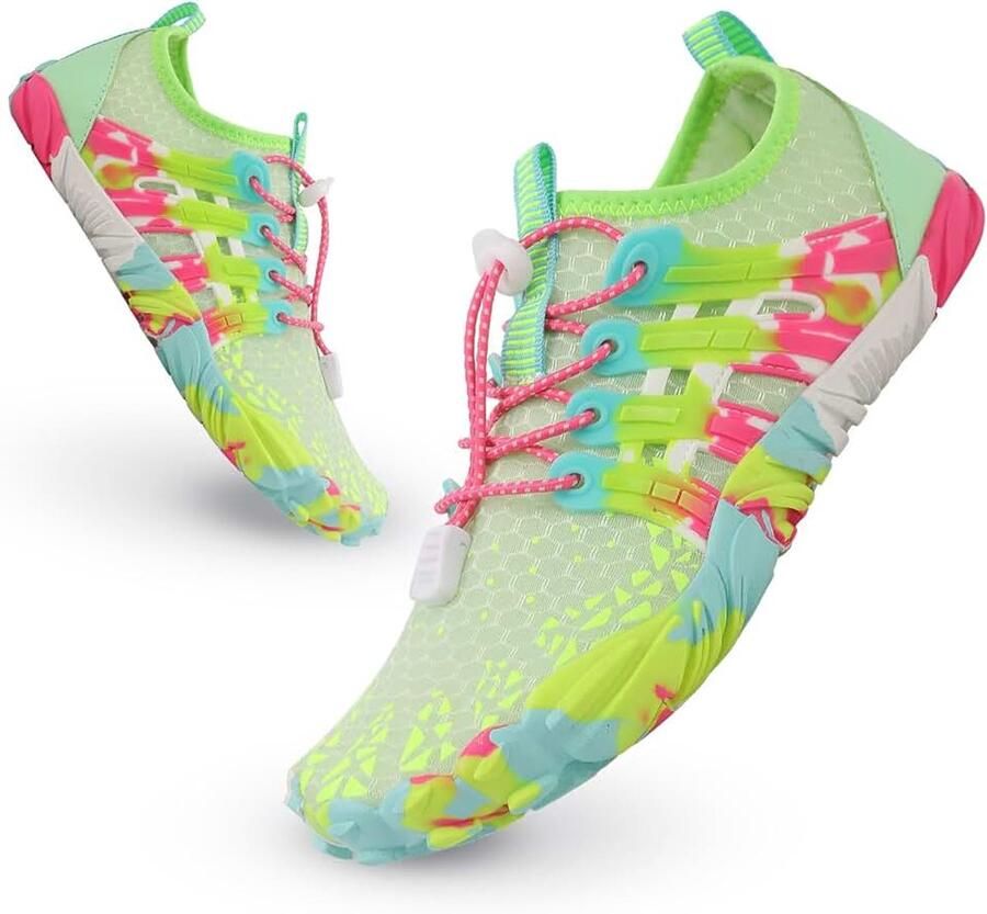 Waterschoenen voor kinderen en strandschoenen antislip blote voeten waterschoenen sneldrogend blote voeten zwembad aqua surfen zwem duiken sport