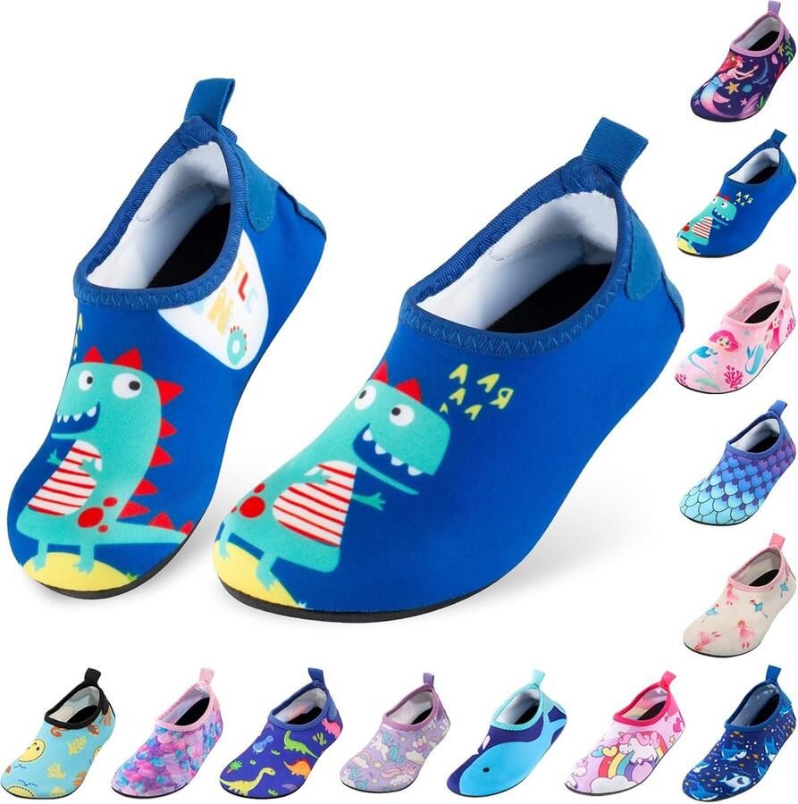 Waterschoenen voor kinderen sneldrogend antislip blote voeten zwem aquasokken voor strand zwembad voor peuters zuigelingen