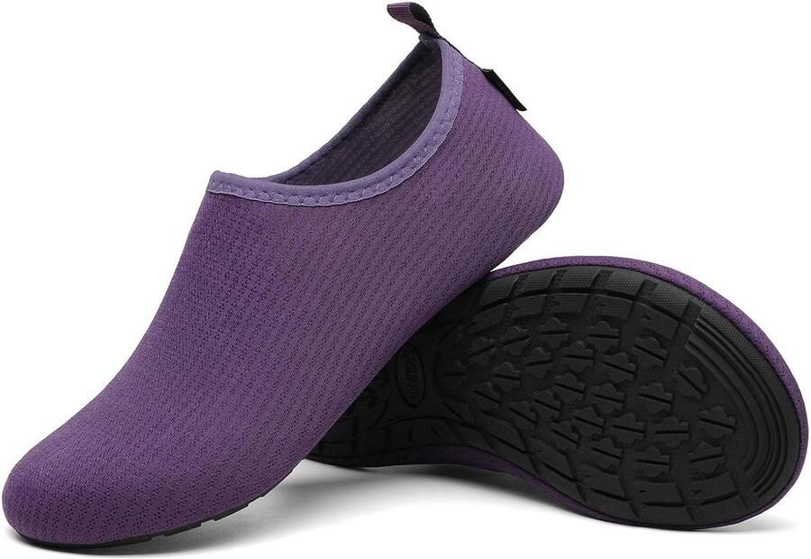 Waterschoenen voor nen en licht sneldrogend antislip voor duiken surfen strand Paars 36 37