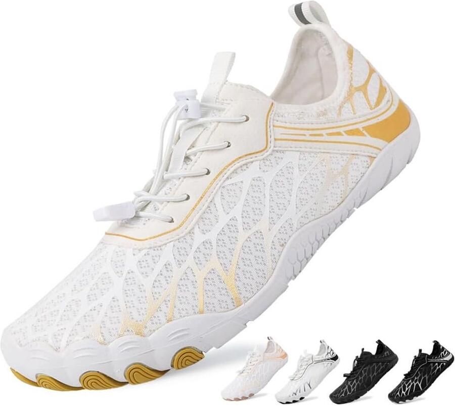 Waterschoenen Wit Goud 38 EU Ade d en Sneldrogend Voor en